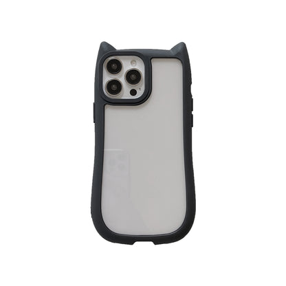 Acrylic High Version Cat Ears Phone Case